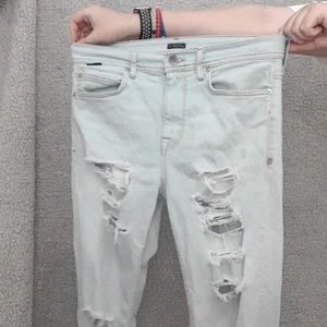 urban outfitters ripped jeans!